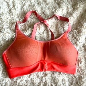 Under Armour Orange Infinity 2.0 High Women's Sports Bra